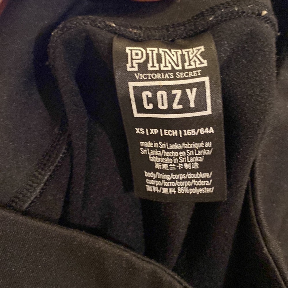 Pink Victoria Secret Cozy Sports Leggings - Picture 5 of 5